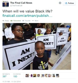 iwriteaboutfeminism:  For the future of black children! Saturday,