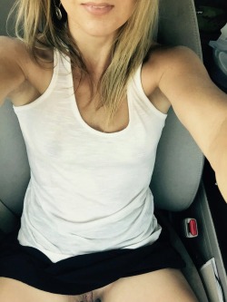 Lildebbiesnack:  Craving Cock In The Car