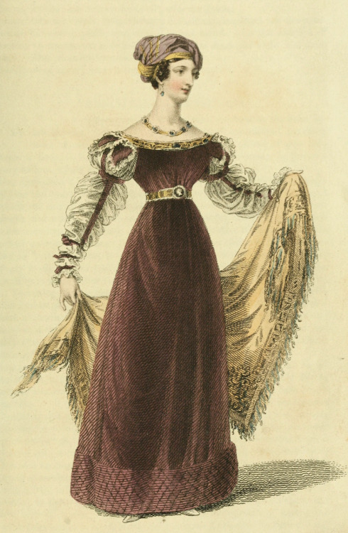 ladysmatter:aneacostumes:The Renaissance revival in Regency styleThough the prime inspiration in Emp