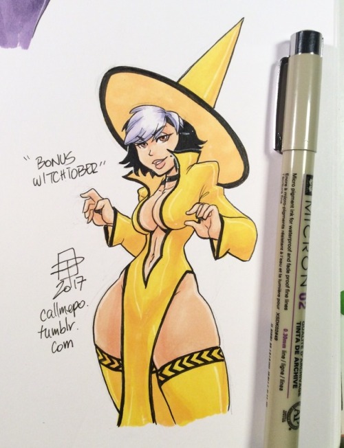 callmepo: Bonus Witchtober tiny doodle!  adult photos