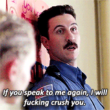 when you're clocked out and clearly leaving and a customer tries to order something