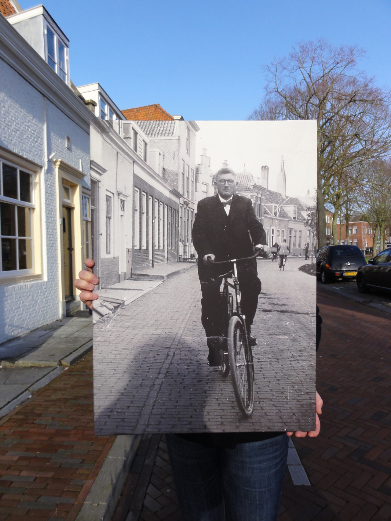 Dear Photograph, In 1935 my great-great grandfather rode through Middelburg, Netherlands and was known to all as the town butcher. Today, when the elderly ladies see this photo hanging on the lunchroom wall, they talk of how he would give them a...