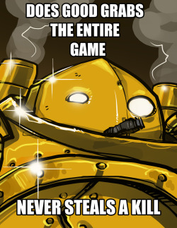 weagueofwegends:  Good Guy Blitzcrank by Ganassa