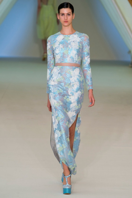 fashion-ocd:Erdem Spring 2013