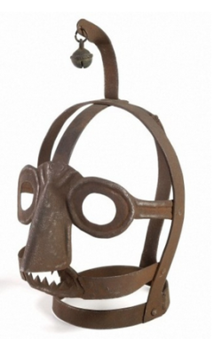 sixpenceee:  Here’s a horrible invention: The Belgian Iron “scolds bridle” mask from the 1550s was used to publicly humiliate and punish, mainly women, speaking out against authority, nagging, brawling with neighbours, blaspheming or lying.  Yeah&hellip;.