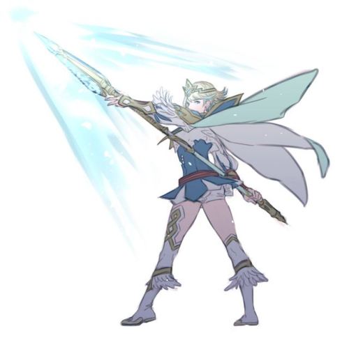 krazehkai: Ice princess Fjorm. My body is ready for book 2 of FEHeroes.