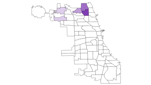 I made some more Chicago language maps just for kicks! Note: The dataset I used shows the head count