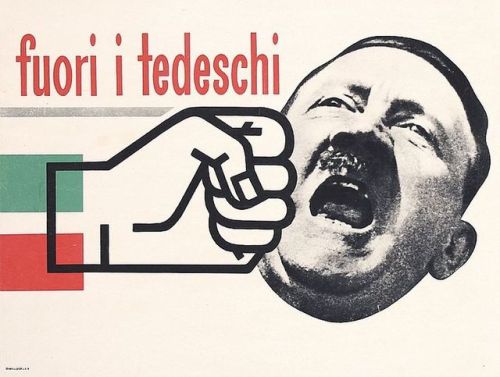 “Germans out!”, 1940s, Italy