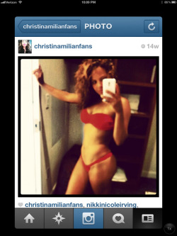 look at the body on christina mili ~smh in