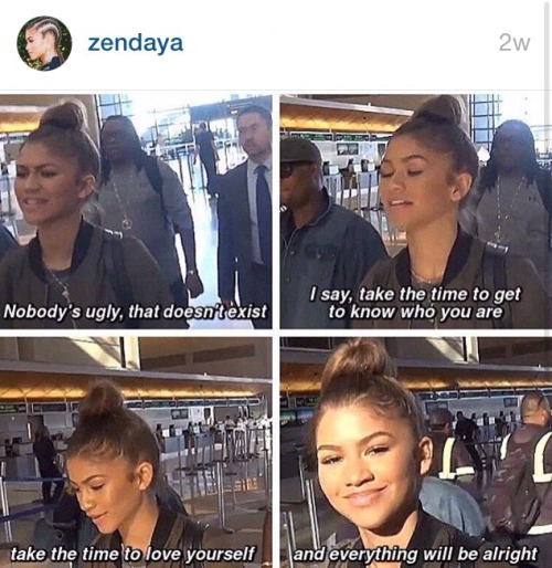 yonceeknowles: Zendaya is more than just a pretty face. She’s a beautiful human b