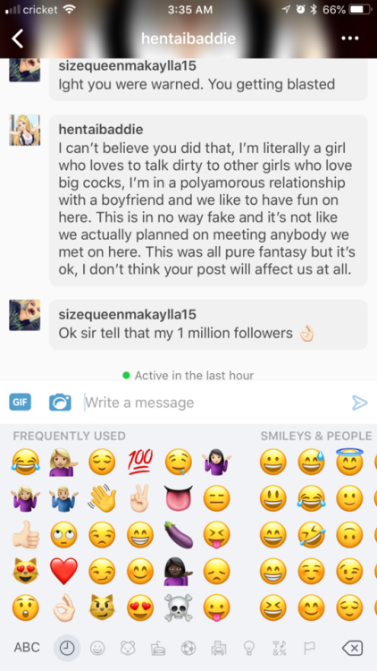 First it was a 100% a girl now it’s a couples account fuckin dudes cant keep they story straig