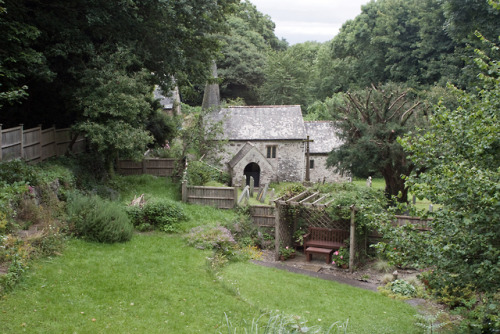 Church of St. Beuno, Culbone.The church, of pre-Norman origins, is the smallest parish church in Eng