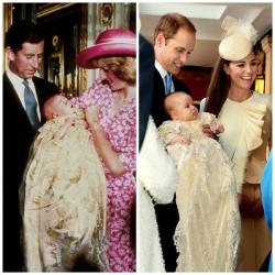 eonline:  The royal christening, then and