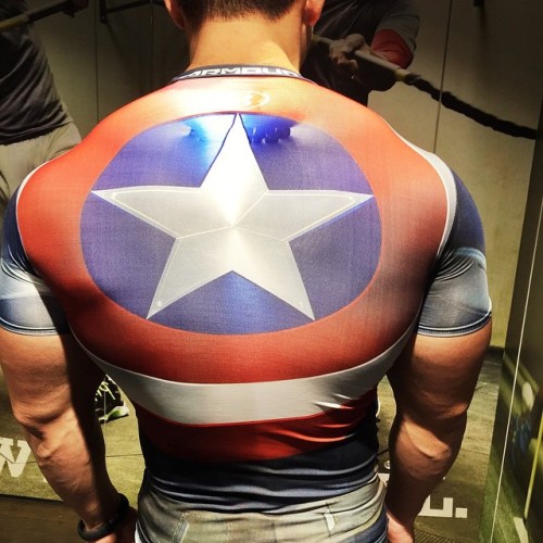 Captain America. by kaletw https://instagram.com/p/0xuoDbgBBg/