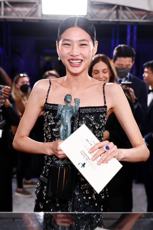 awardseason: JUNG HO-YEONOutstanding Actress in a Drama Series, “Squid Game”28th Annual Screen Actor