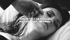 ithinkimightveinhaledyou:   I literally went through time and space to be with you. 