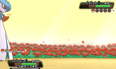 shinycaterpie:  The scenery during this battle looked amazing! 
