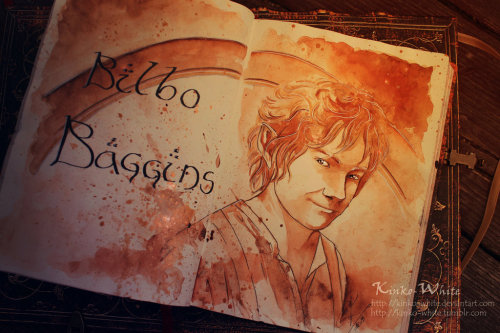 pixalry:  The Hobbit Custom Traditional Artwork: Part 3 - Created by Kinko White You can find more of the artist’s phenomenal work on Facebook and Tumblr. You can see Part 1 here and Part 2 here. 