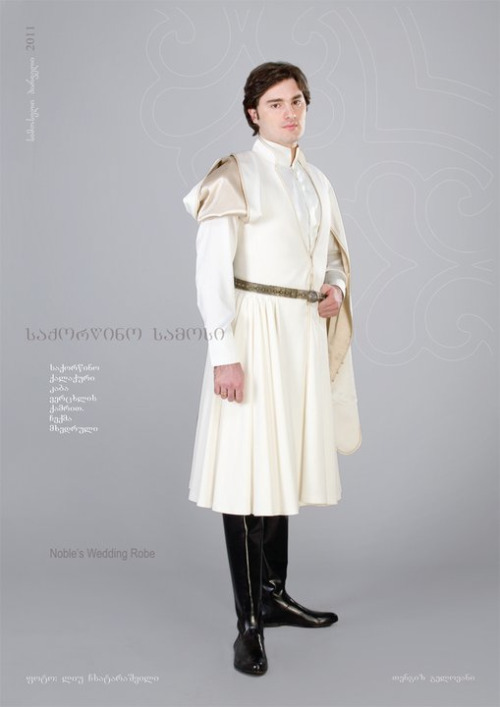 sartorialadventure:Traditional Georgian costumes by Samoseli Pirveli (click to enlarge)