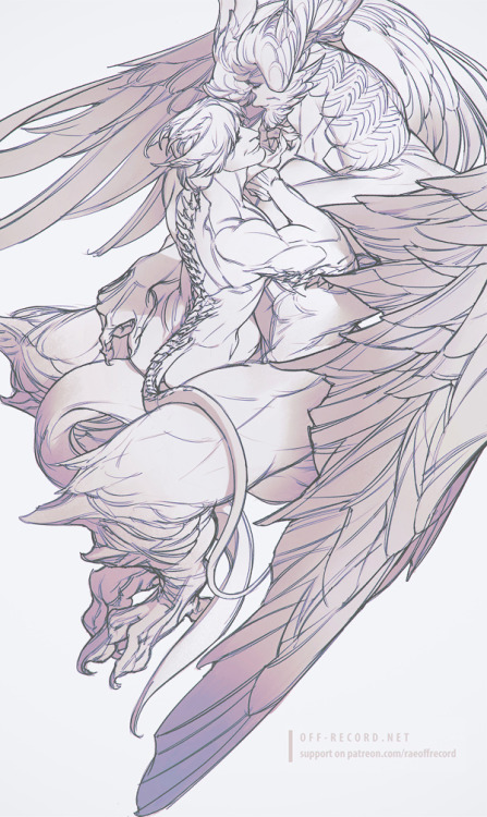 raeoffrecord: Devil lovers& two WIPs My Patreon