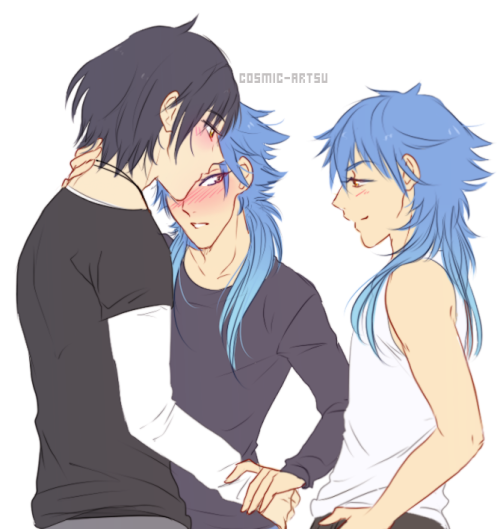 cosmic-artsu:  bonus slyrenao doodles (´ヮ`)