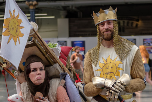 lc2-350:King Arthur - Month Python and the Search for the Holy GrailLondon Film and Comic Con 2018 (