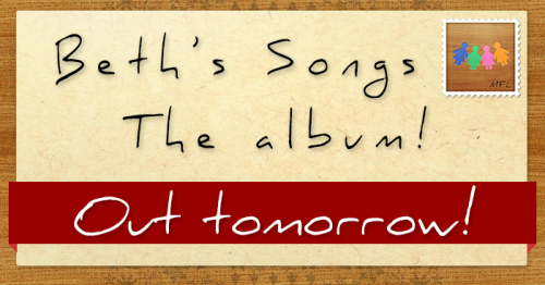 The MFL fans get ready and excited because Beth’s songs will be released TOMORROW!! 