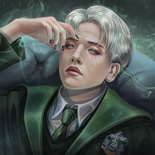  ` Hogwarts au Baekhyun Lucius Malfoy ` 