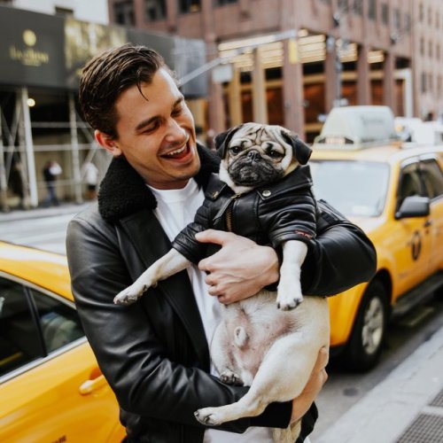 fuckyeahantoniporowski: Antoni + Doug the Pug