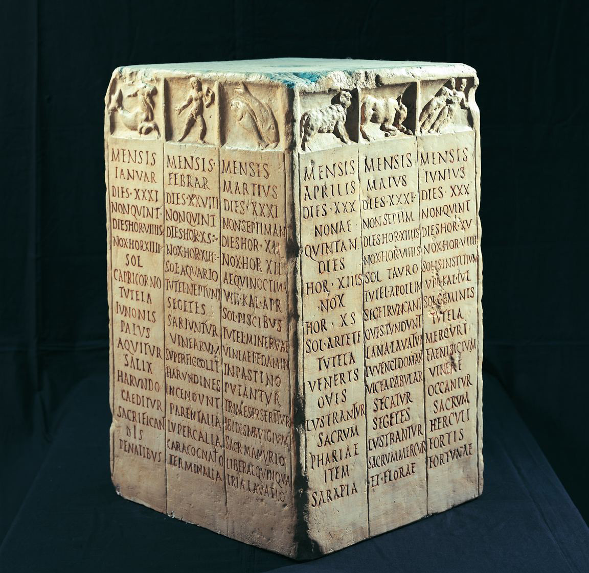 ganymedesrocks:  museum-of-artifacts:  Roman Farmer’s calendar. Rome, Museo della