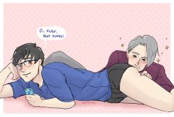 ingthing: Yuuri with stretch marks? Yuuri