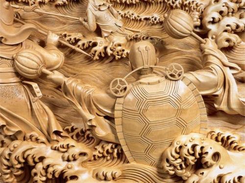 orientallyyours: More examples of Dongyang wood carving reliefs via: 枫林晚居 blog