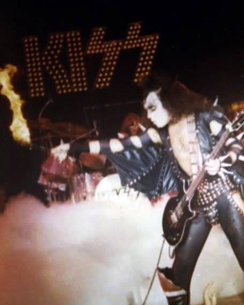 Posted @withregram • @acefrehleysshadow #Kisstory February 4, 1976Milwaukee, WI