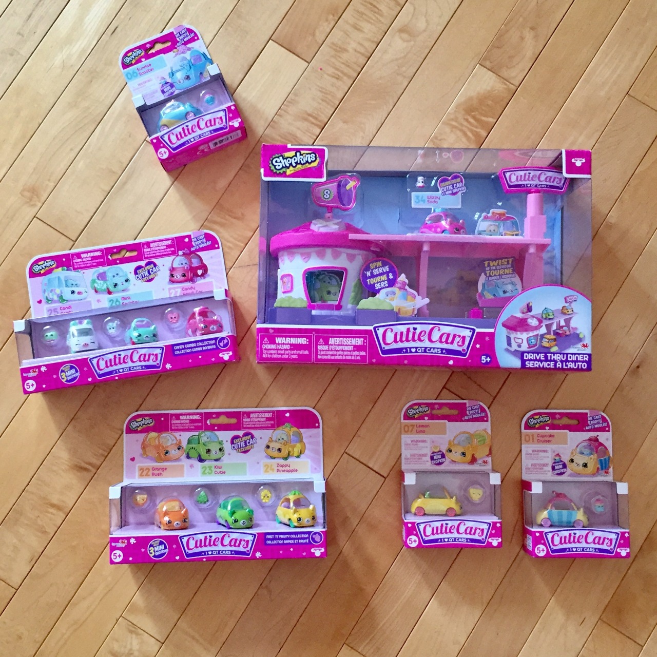 Real Life Shopkins Cutie Car Videos 