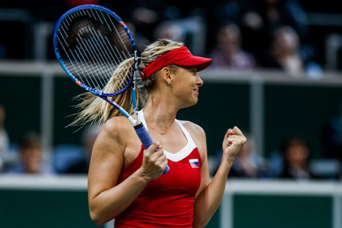 Russian Queen.↳ Fed Cup Final, 2015