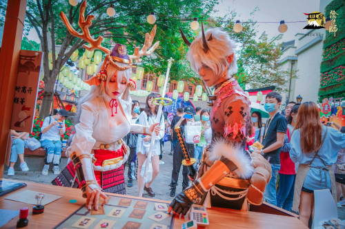 ichimoku-ren:Onmyoji Cafe & Shop: 4th Anniversary Festival in Shanghai