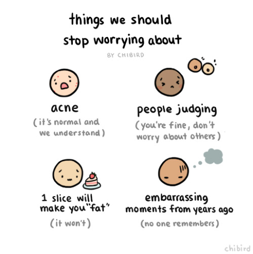 XXX chibird:  Less worrying about silly things, photo
