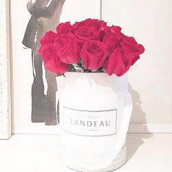 Thank you @givelandeau for the beautiful flowers 💋 by nataliehalcro