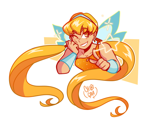 chibigaia-art:I miss the summer I binge watched the first three seasons of winx club with my friend 