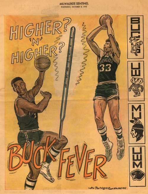 Higher ‘N’ Higher - Buck Fever: A Snapshot of the 1970-71 Milwaukee Bucks  Let’s have a little #Buck