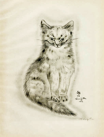 Cats (Book of Cats) -   Tsuguharu Foujita Japanese  1886-1968