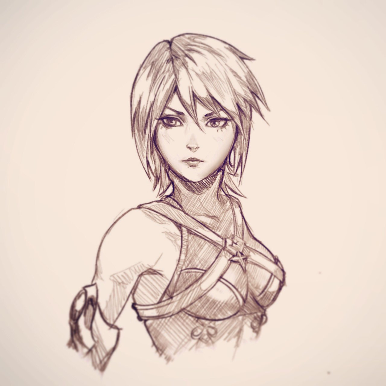 raikoart:  Aqua sketch. 