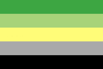 cameronwhimsy:  over the past few months i’ve been reviewing my design of the aro flag, and st