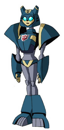 Lesser-Known Waifus — Glyph, Transformers Animated