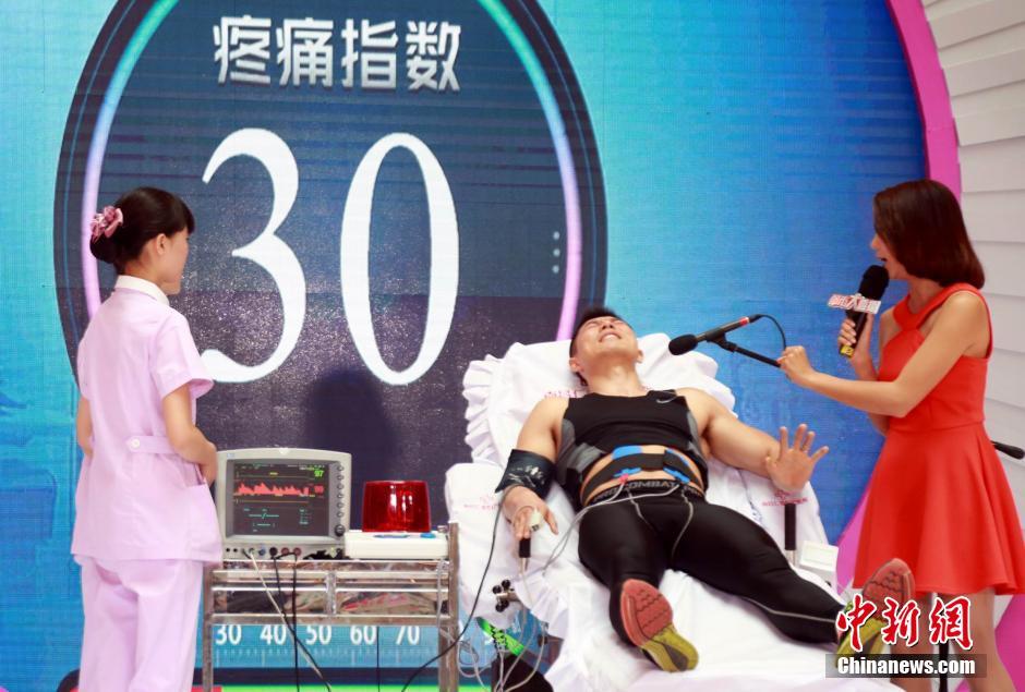 cctvnews:  Men experience labor pain on Mother’s DayThis may very well be the most