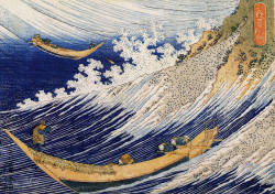 jeromeof:  Ocean waves - Katsushika Hokusai 