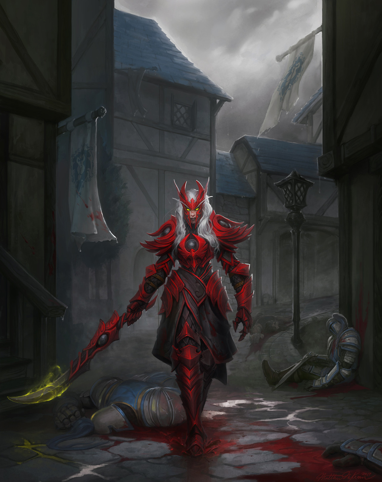 wearepaladin: Blood Knight by  Matthew McKeown   “We will prove ourselves the True