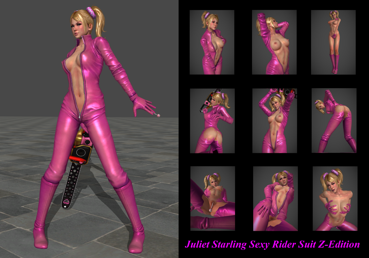 bocchi-ranger:  Juliet - Sexy Rider Suit - Z-Edition   Juliet Starling from Lollipop