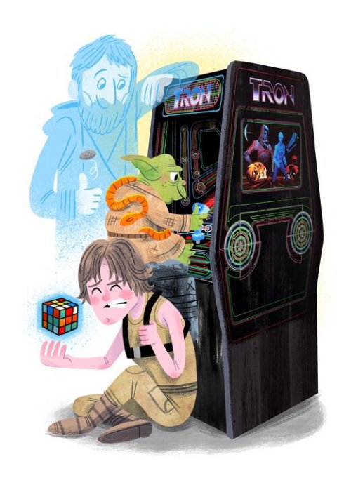 johnny-dynamo:  Arcade Dayz by   Luke Flowers  