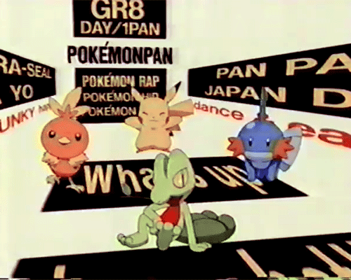 corsolanite:Japanese Pokémon Bread Commercial from 2003  (Pokémon Rap)